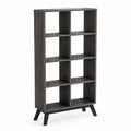 Estantería de Madera con 9 Compartimentos Gris Oscuro