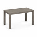 Mesa de comedor de madera laminada gris