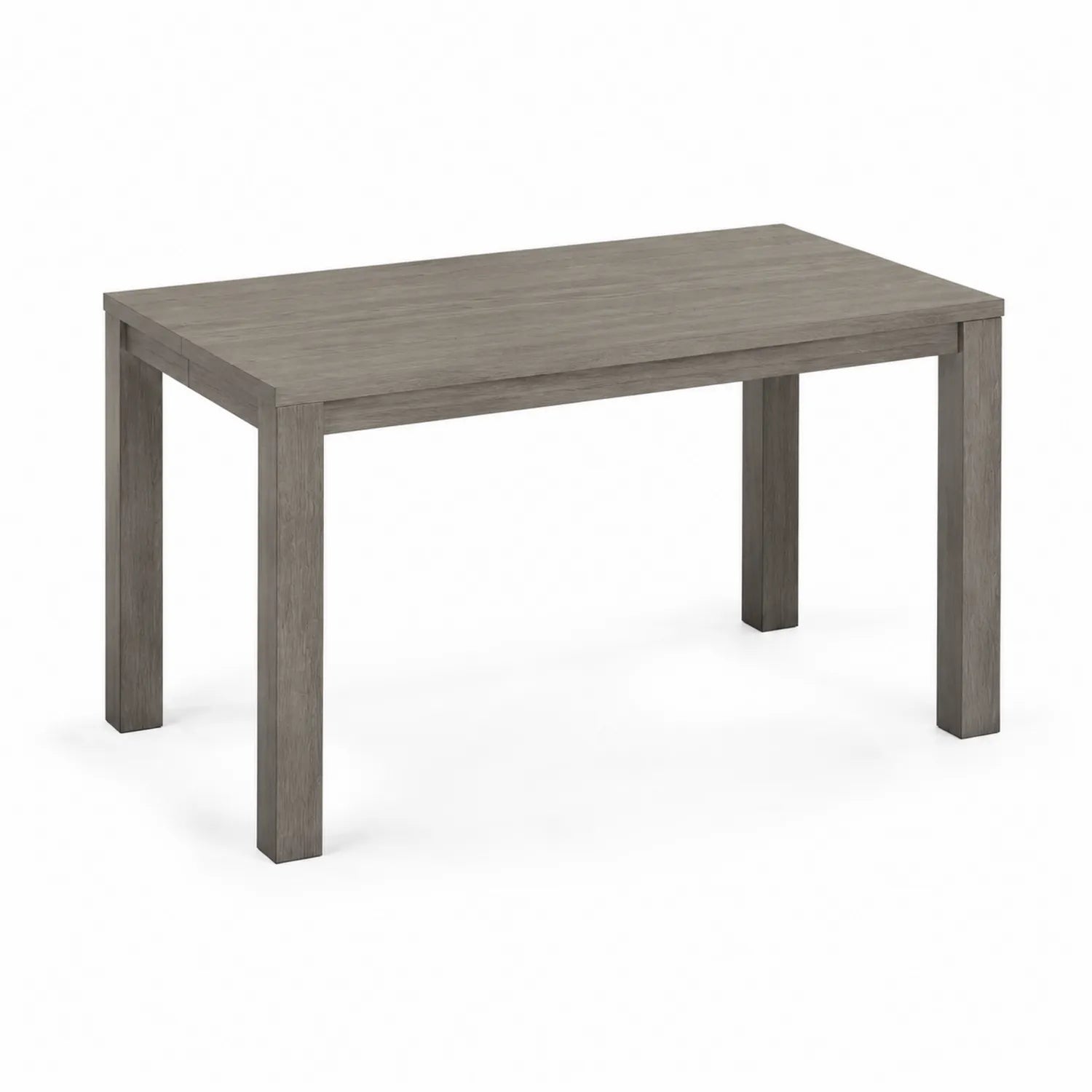 Mesa de comedor de madera laminada gris
