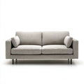 Modern Design Sofa Set Fabric Upholstery 180x90x75 cm - Light Gray